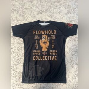 Flowhold Collective Jiu Jitsu Strong Hands Mens rashguard Medium